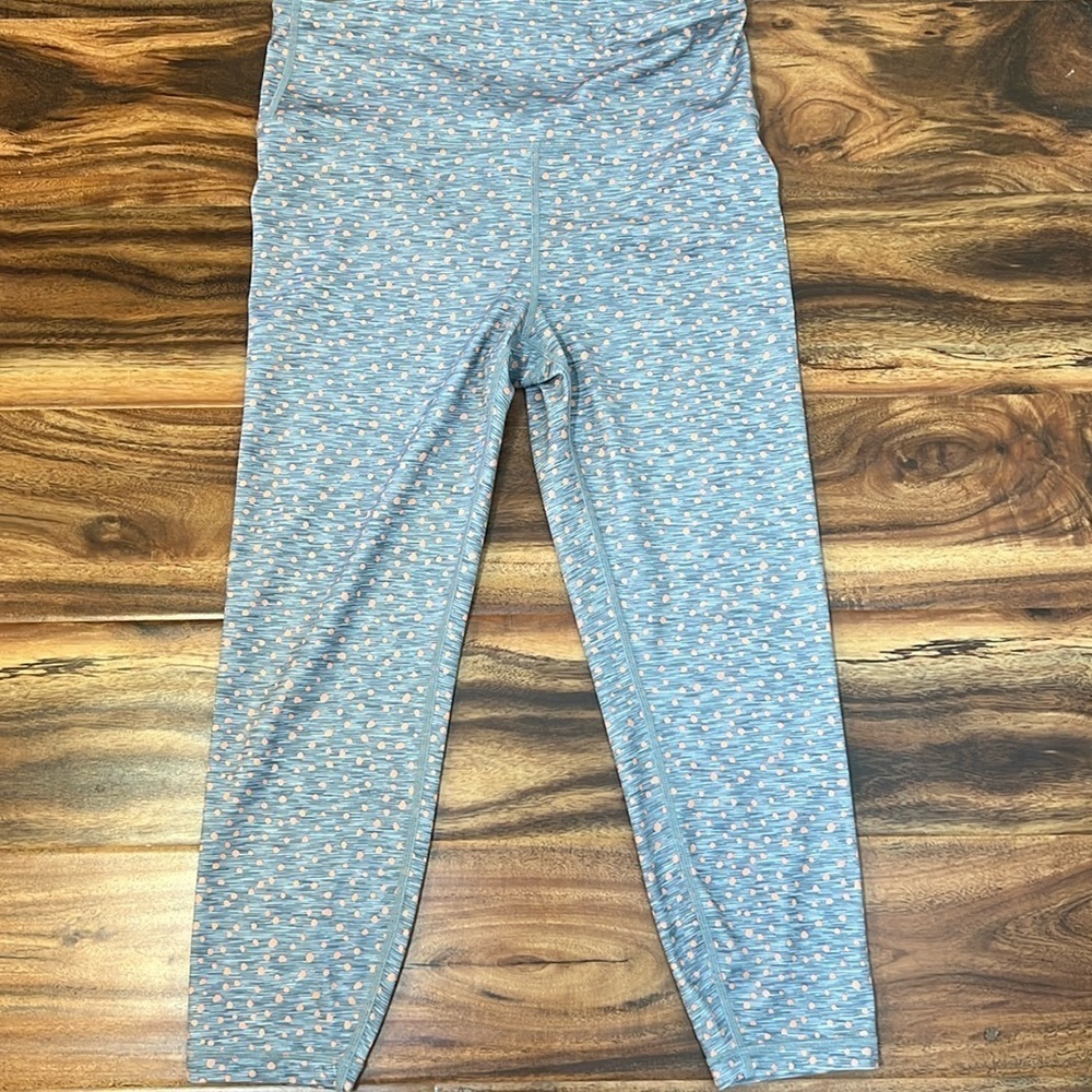 Gap Eclipse Small Petite - 7/8 Length - Yoga Gym Pants Leggings Polka Dot Print